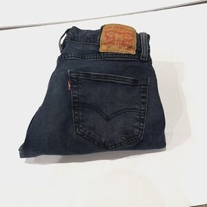 Levis 511 Jeans Mens 32x28  Straight Slim Dark Wash Blue Stretch Denim 5-Pocket